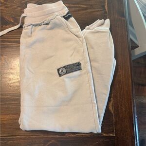 Alphalete Cream Jogger Pants